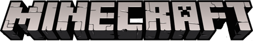 Le logo officiel de Minecraft